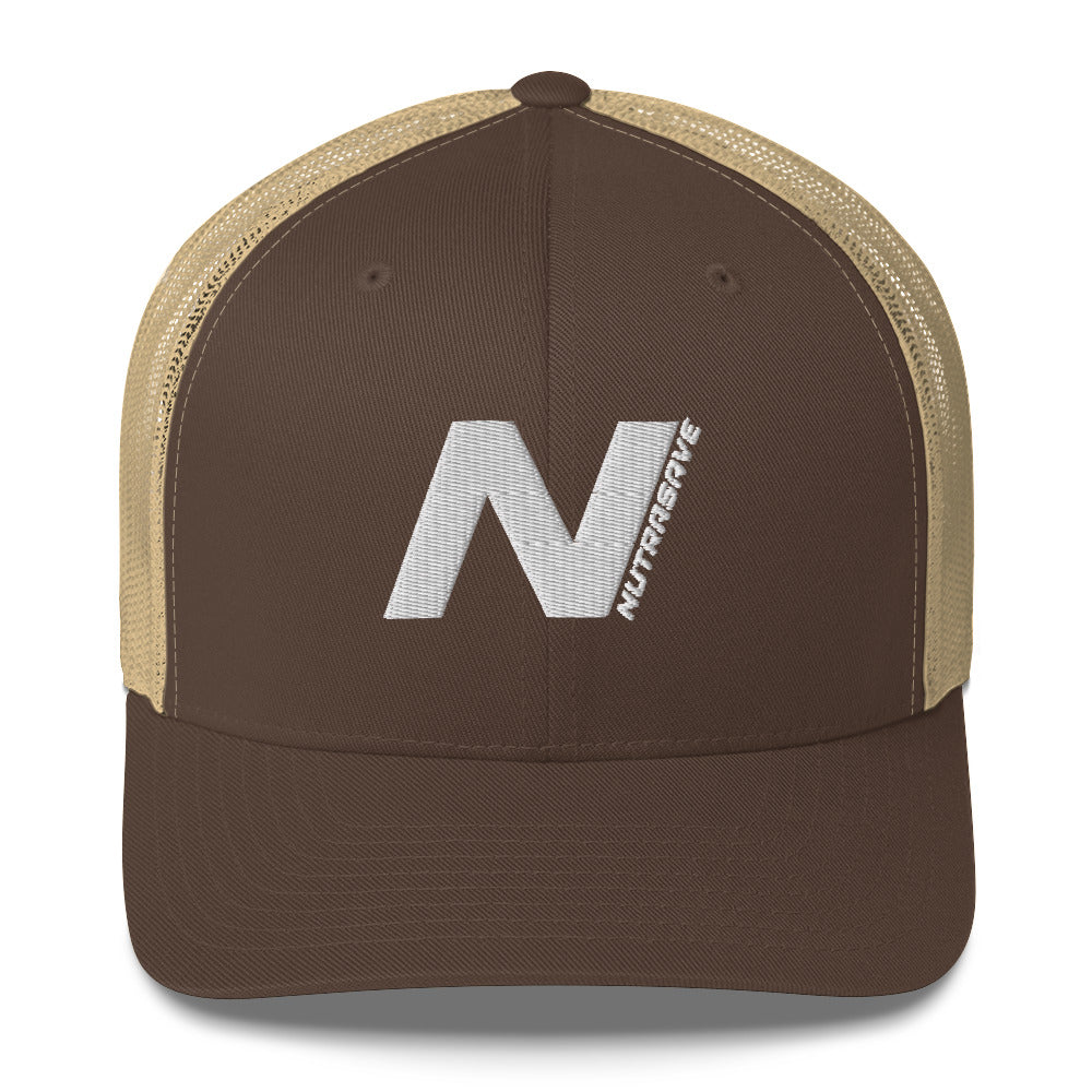 Nutrasave Trucker (White)