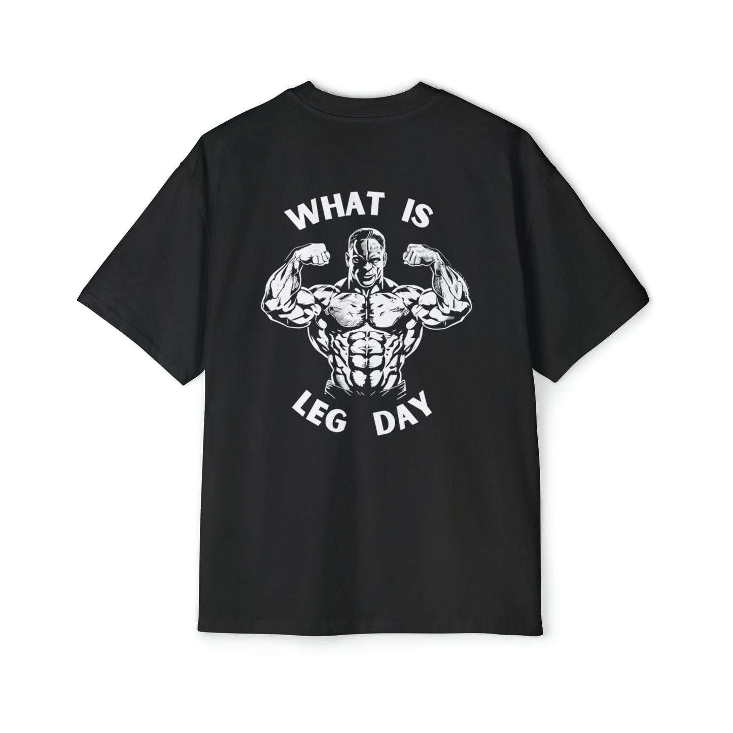 What is Leg Day Oversized Tee