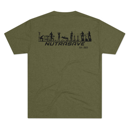 Nutrasave Gym Tri-Blend Tee